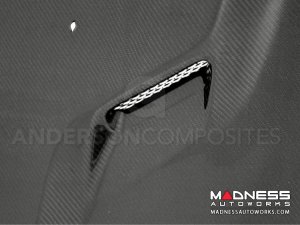 Dodge Challenger Hood by Anderson Composites- Carbon Fiber 